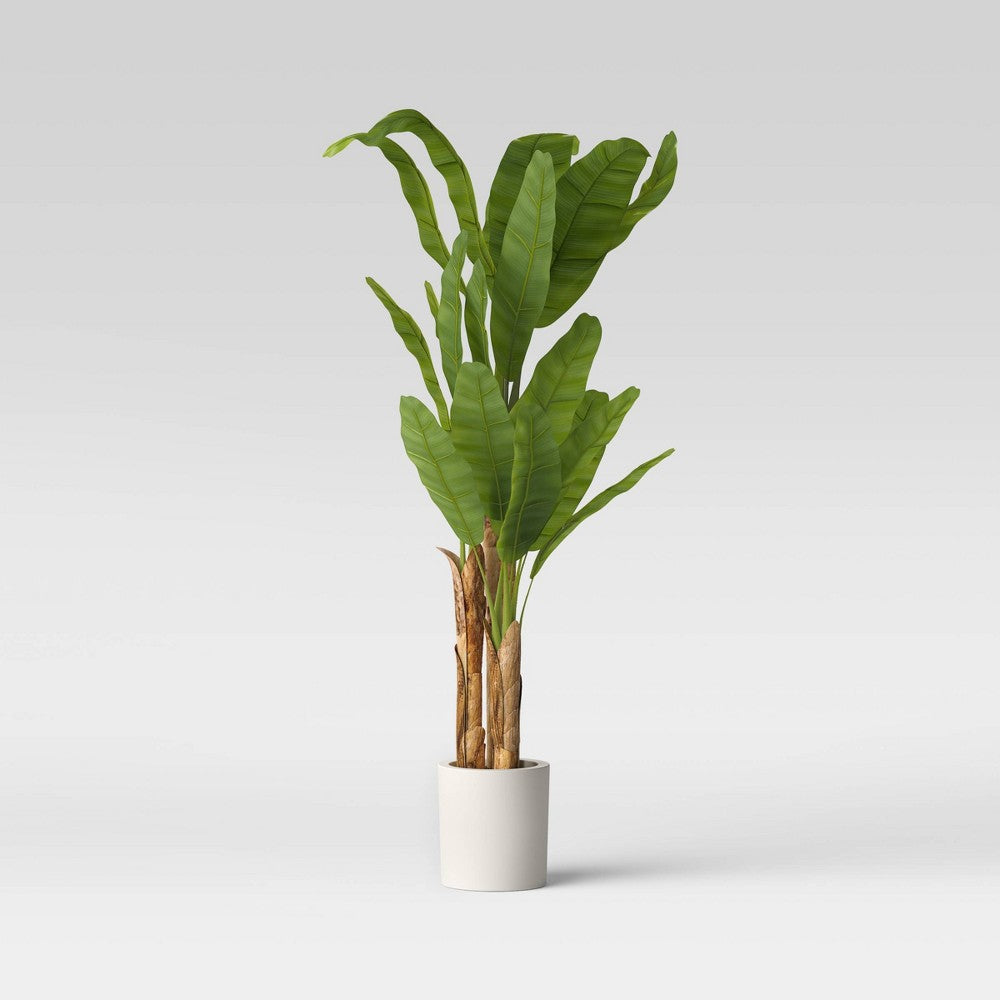 72" Banana Tree in Cement Pot - Threshold™ - Bellso